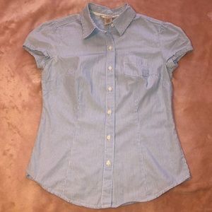 Bottom Down Collared Shirt